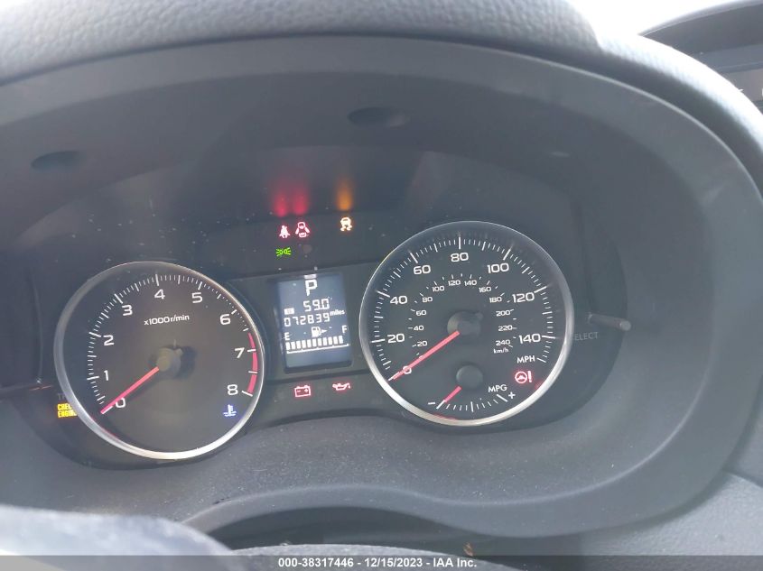 2015 SUBARU IMPREZA 2.0I - JF1GJAA67FH021383