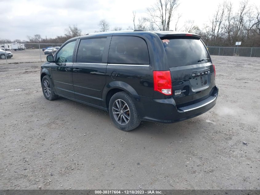 2016 DODGE GRAND CARAVAN SXT - 2C4RDGCG0GR314048