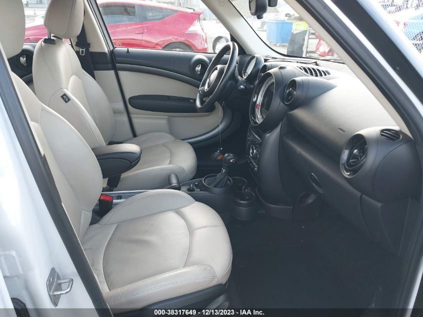 2013 MINI COUNTRYMAN COOPER S - WMWZC5C52DWP32620