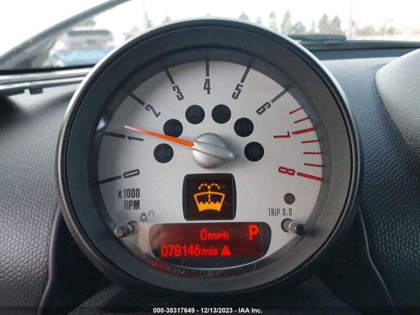 2013 MINI COUNTRYMAN COOPER S - WMWZC5C52DWP32620