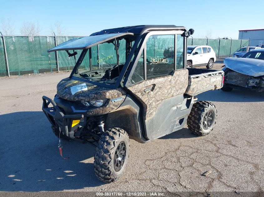 2022 CAN-AM DEFENDER LIMITED CAB HD10 - 3JBUVAX4XNK006764