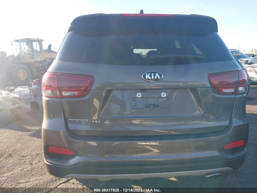 2019 KIA SORENTO 3.3L EX - 5XYPH4A59KG529050