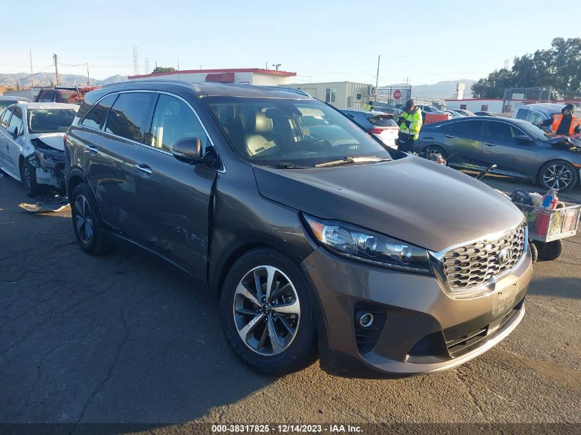 2019 KIA SORENTO 3.3L EX - 5XYPH4A59KG529050