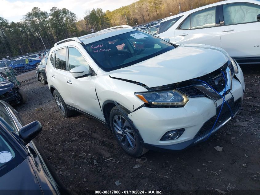 2016 NISSAN ROGUE SL - 5N1AT2MT2GC746983