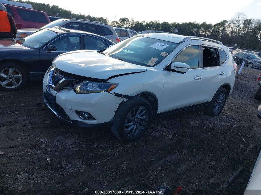 2016 NISSAN ROGUE SL - 5N1AT2MT2GC746983