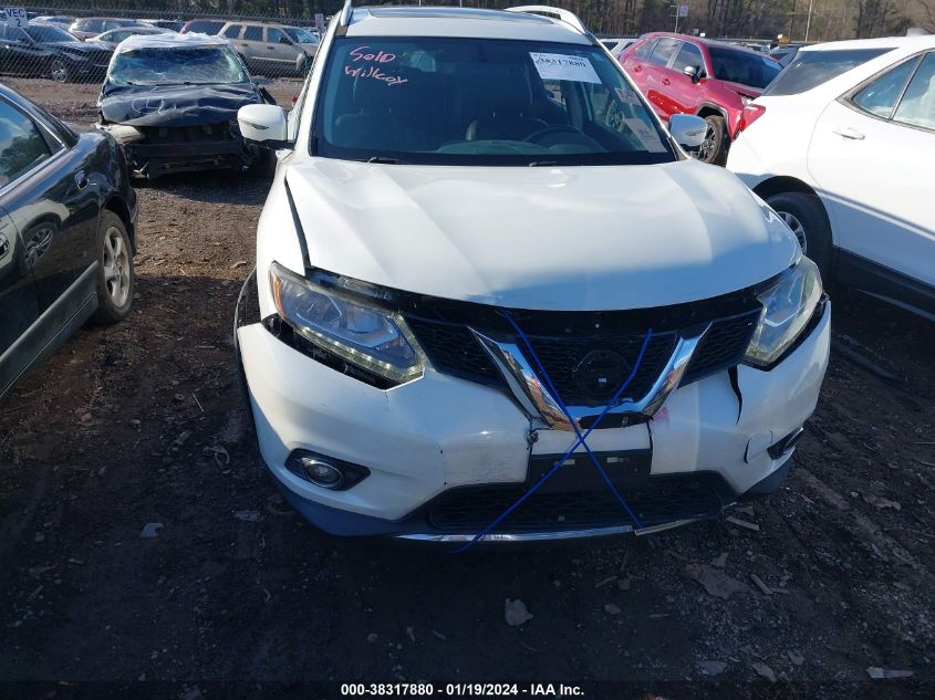 2016 NISSAN ROGUE SL - 5N1AT2MT2GC746983
