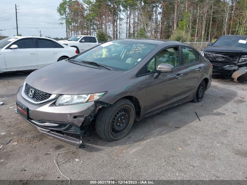 2015 HONDA CIVIC LX - 19XFB2F55FE290755
