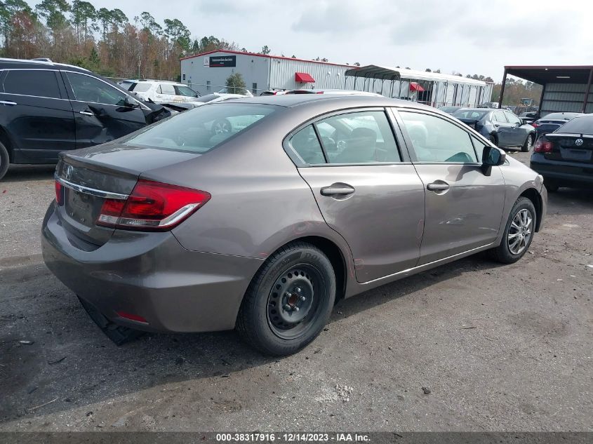 2015 HONDA CIVIC LX - 19XFB2F55FE290755