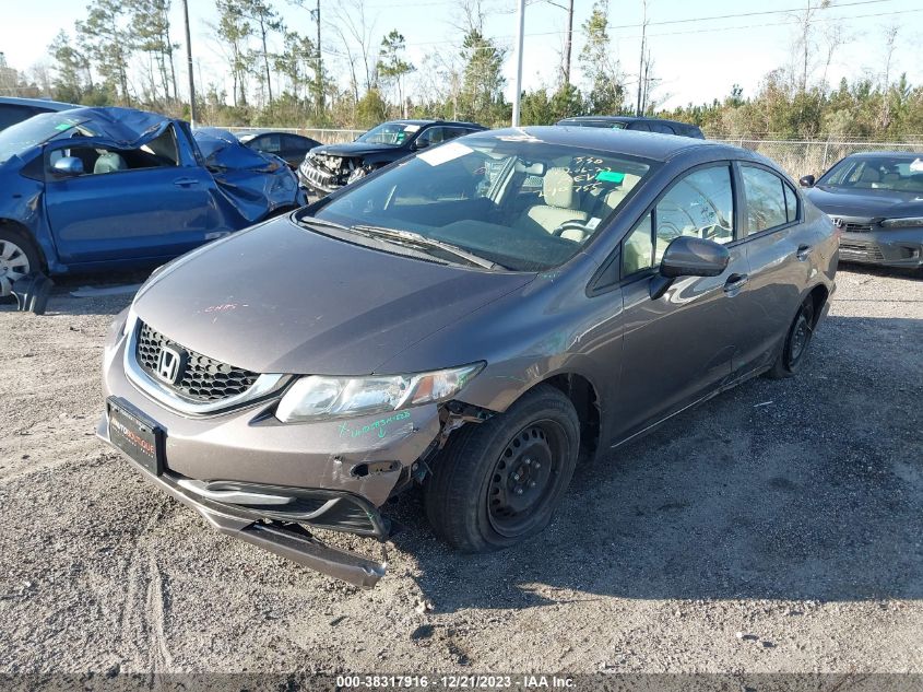 19XFB2F55FE290755 | 2015 HONDA CIVIC