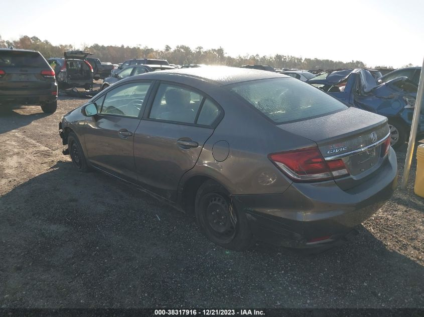 19XFB2F55FE290755 | 2015 HONDA CIVIC