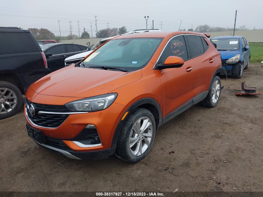 2022 BUICK ENCORE GX FWD PREFERRED - KL4MMBS21NB022059