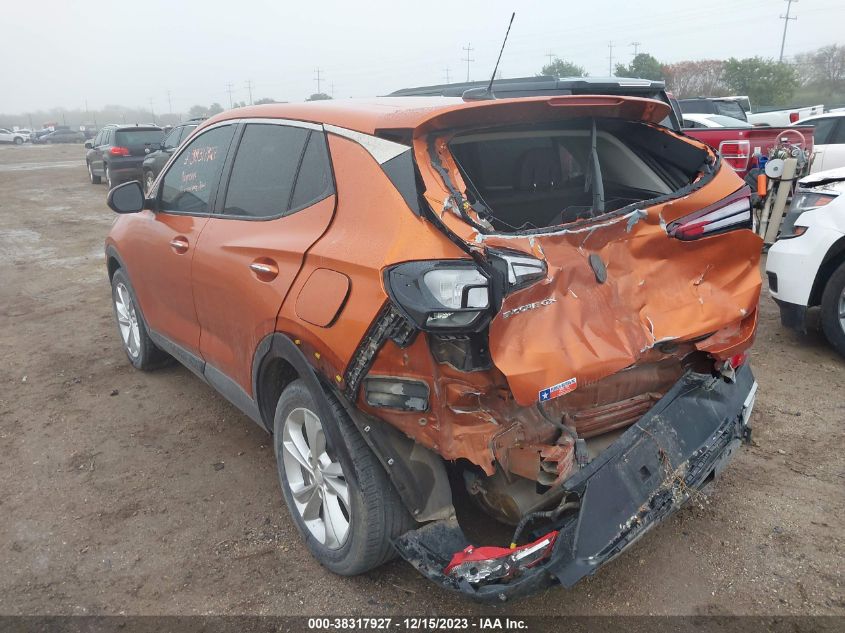 2022 BUICK ENCORE GX FWD PREFERRED - KL4MMBS21NB022059