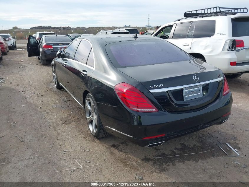 2015 MERCEDES-BENZ S 550 - WDDUG8CBXFA136850
