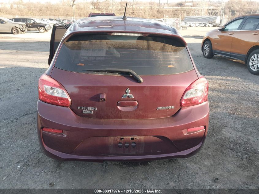 2019 MITSUBISHI MIRAGE LE - ML32A5HJXKH007786