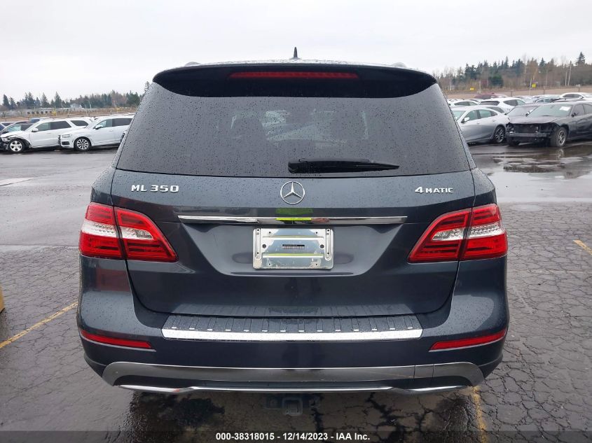 2013 MERCEDES-BENZ ML 350 4MATIC - 4JGDA5HB8DA244542