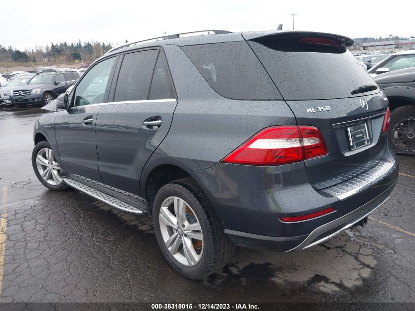 2013 MERCEDES-BENZ ML 350 4MATIC - 4JGDA5HB8DA244542