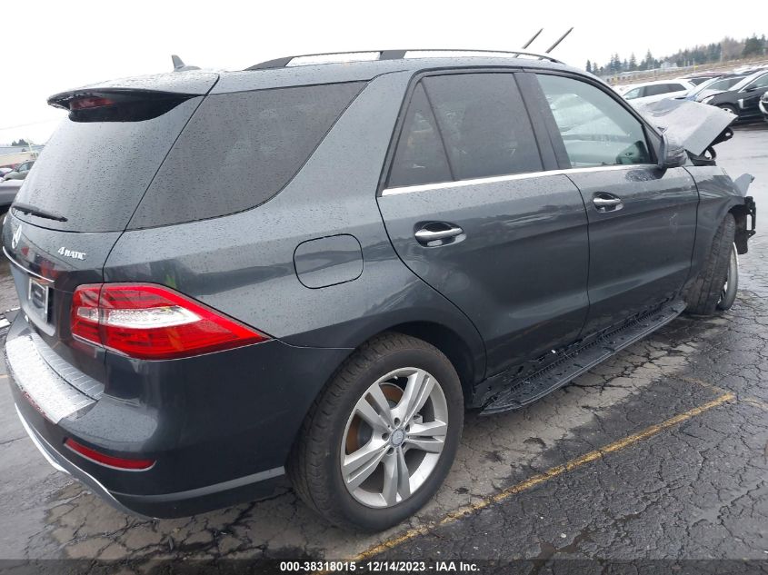 2013 MERCEDES-BENZ ML 350 4MATIC - 4JGDA5HB8DA244542