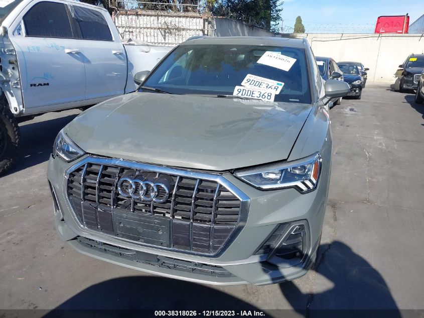 2023 AUDI Q3 PREMIUM PLUS 45 TFSI S LINE QUATTRO TIPTRONIC - WA1EECF35P1019507