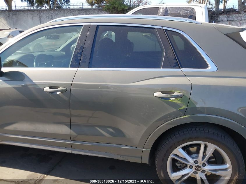 2023 AUDI Q3 PREMIUM PLUS 45 TFSI S LINE QUATTRO TIPTRONIC - WA1EECF35P1019507