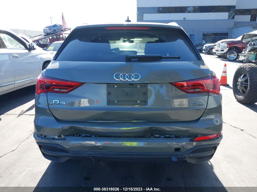 2023 AUDI Q3 PREMIUM PLUS 45 TFSI S LINE QUATTRO TIPTRONIC - WA1EECF35P1019507