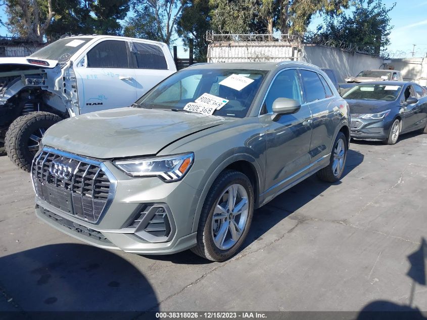 2023 AUDI Q3 PREMIUM PLUS 45 TFSI S LINE QUATTRO TIPTRONIC - WA1EECF35P1019507