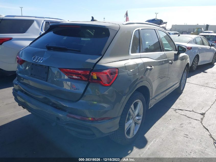 2023 AUDI Q3 PREMIUM PLUS 45 TFSI S LINE QUATTRO TIPTRONIC - WA1EECF35P1019507