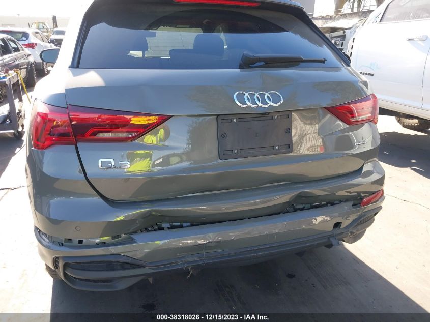 2023 AUDI Q3 PREMIUM PLUS 45 TFSI S LINE QUATTRO TIPTRONIC - WA1EECF35P1019507