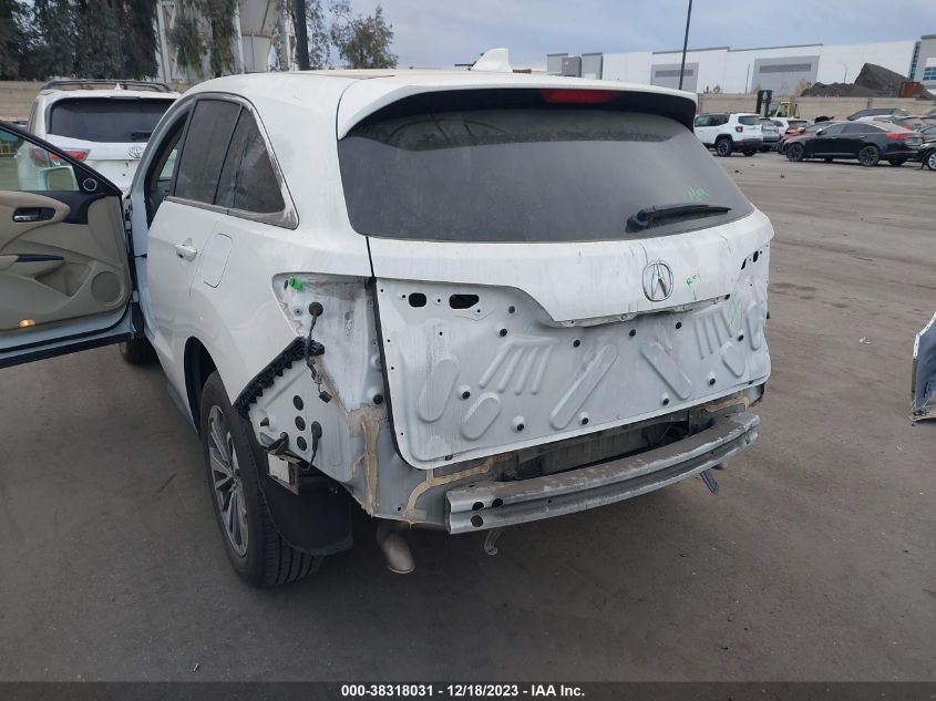 2016 ACURA RDX ADVANCE - 5J8TB4H76GL009358