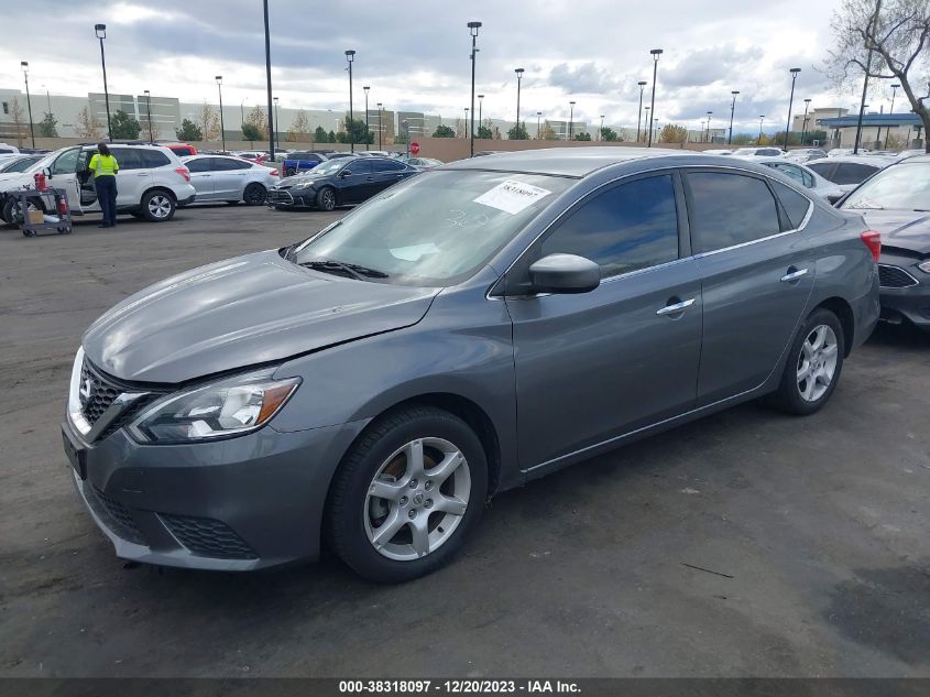 2017 NISSAN SENTRA S - 3N1AB7AP3HY395511