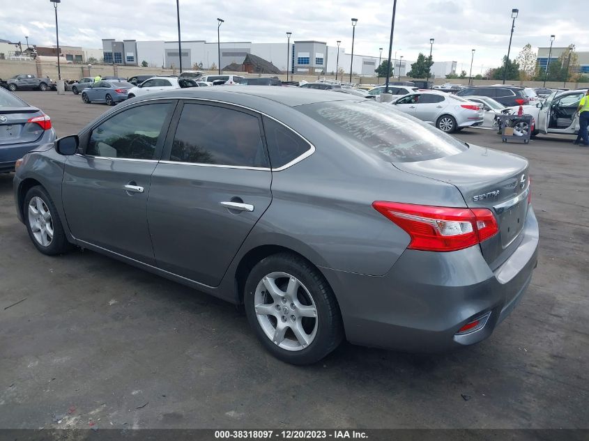 2017 NISSAN SENTRA S - 3N1AB7AP3HY395511