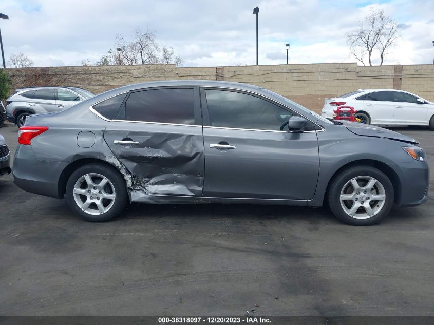 2017 NISSAN SENTRA S - 3N1AB7AP3HY395511