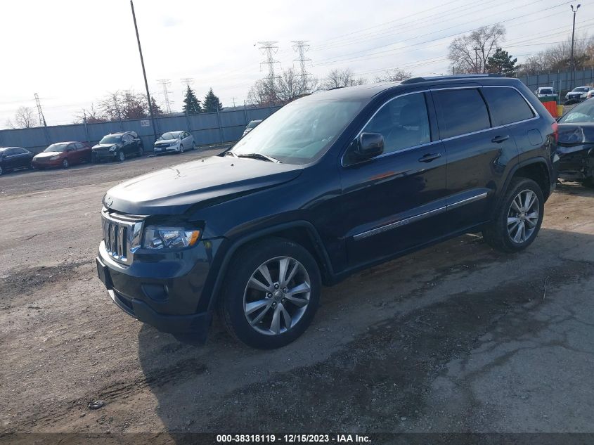 2013 JEEP GRAND CHEROKEE LAREDO - 1C4RJFAG0DC542934