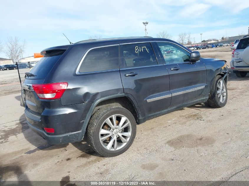 2013 JEEP GRAND CHEROKEE LAREDO - 1C4RJFAG0DC542934
