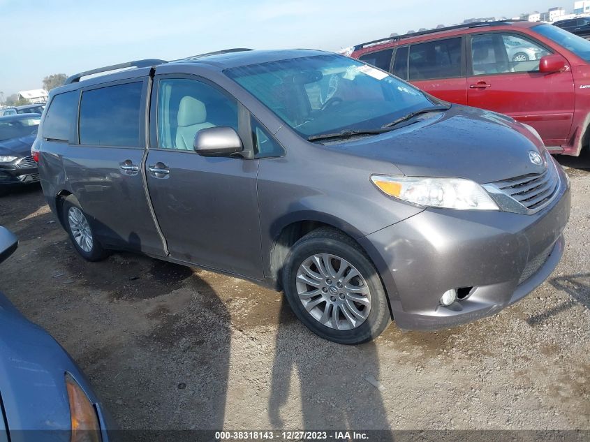 5TDYZ3DC0HS831621 TOYOTA SIENNA XLE 8 PASSENGER 2017
