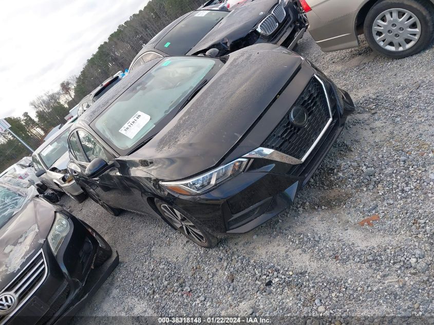 2022 NISSAN SENTRA SV XTRONIC CVT - 3N1AB8CVXNY262760