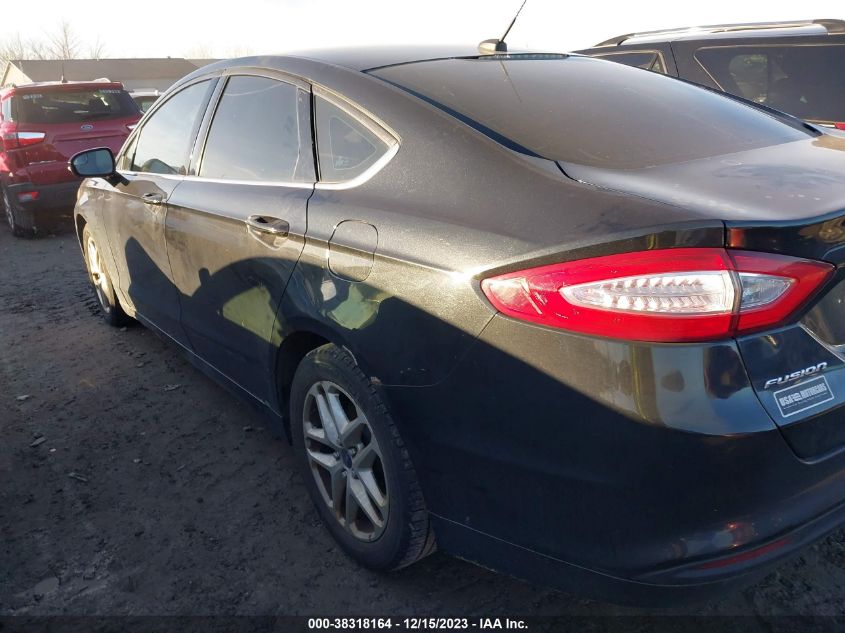 2014 FORD FUSION SE - 3FA6P0H74ER105032