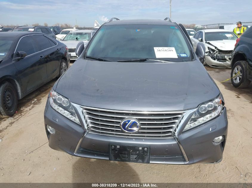 2013 LEXUS RX 450H - JTJBC1BA0D2447219