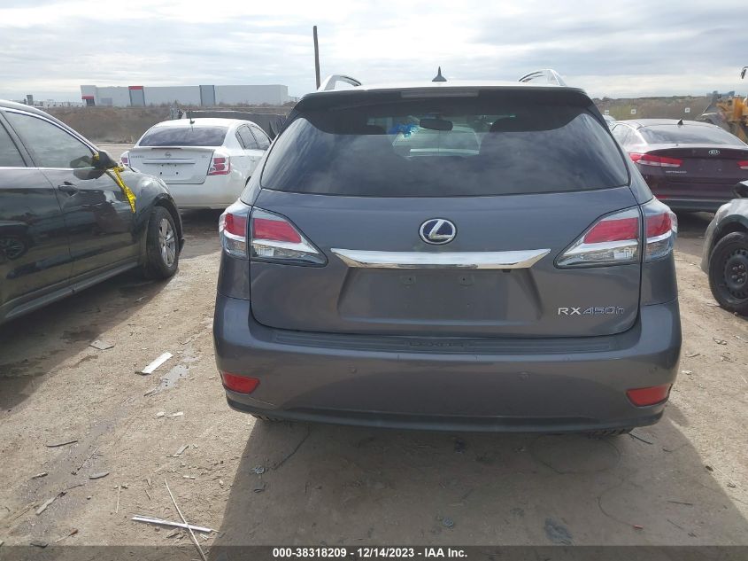 2013 LEXUS RX 450H - JTJBC1BA0D2447219