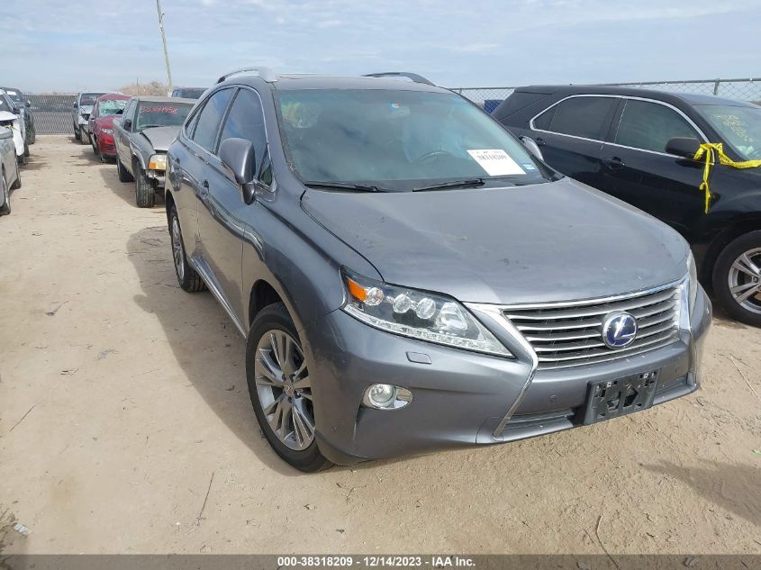 2013 LEXUS RX 450H - JTJBC1BA0D2447219