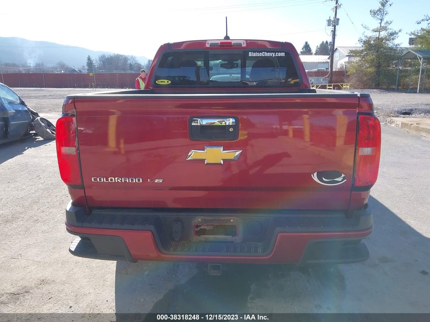 VIN 1GCGTDEN1H1237989 2017 CHEVROLET COLORADO Z71