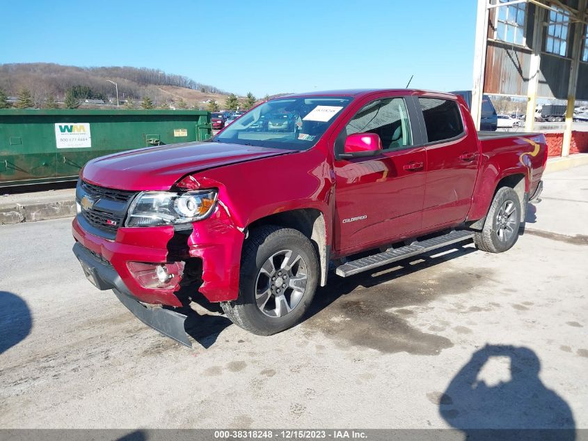 VIN 1GCGTDEN1H1237989 2017 CHEVROLET COLORADO Z71