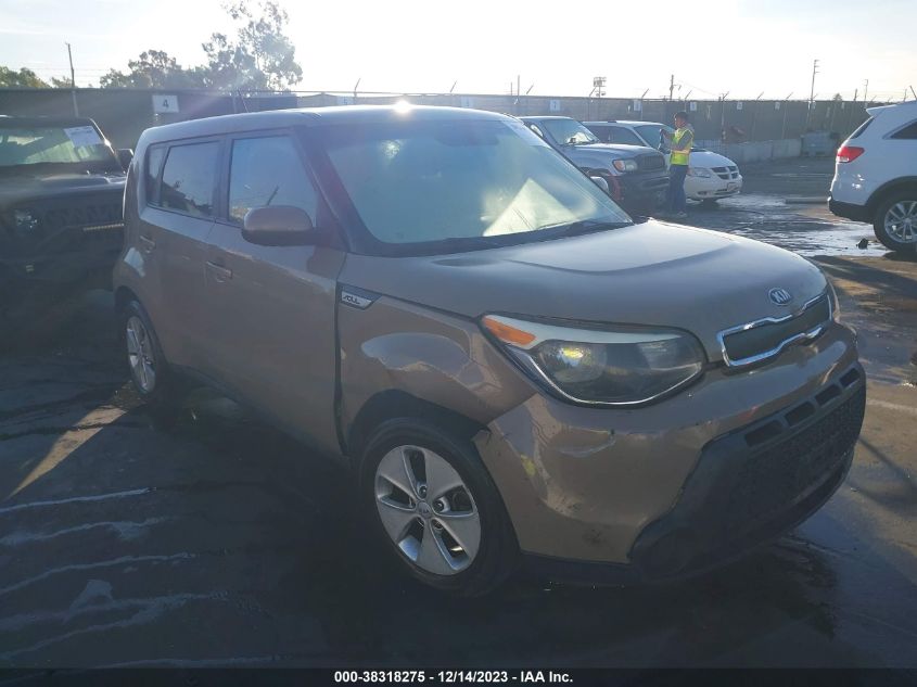 2015 KIA SOUL - KNDJN2A23F7230925