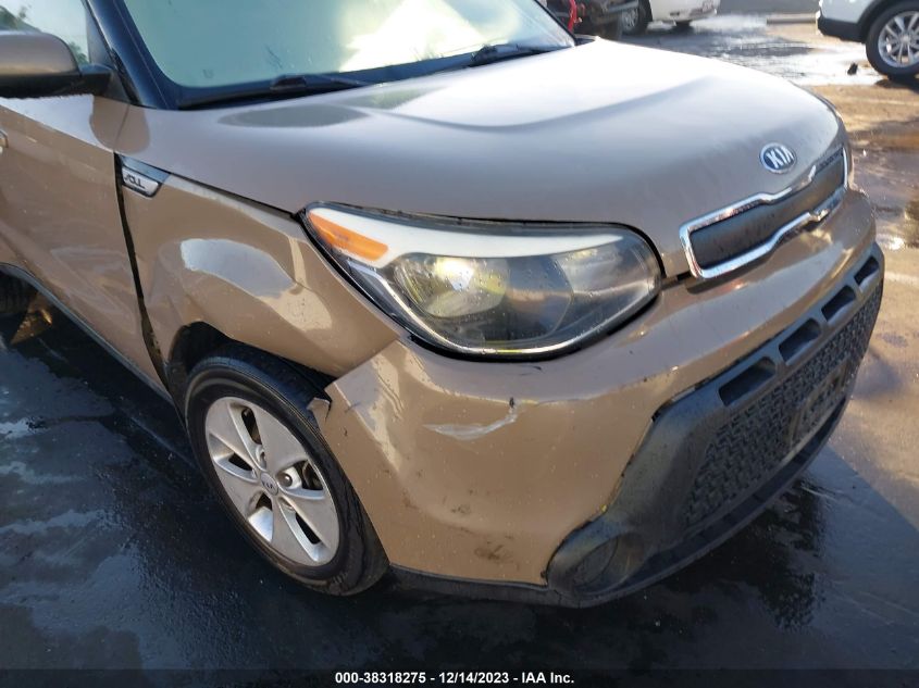 2015 KIA SOUL - KNDJN2A23F7230925