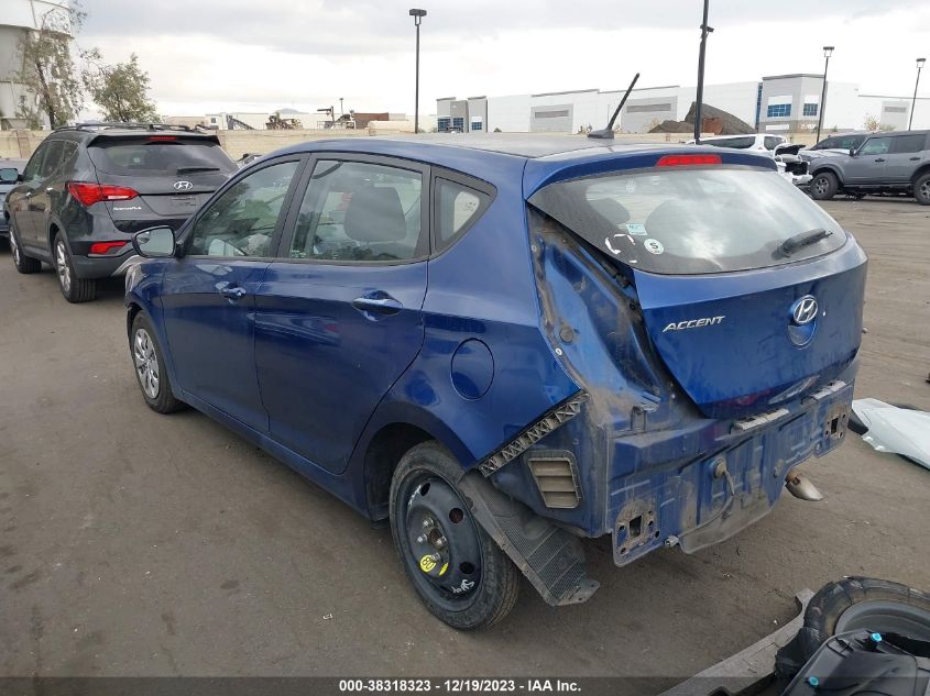 2015 HYUNDAI ACCENT GS - KMHCT5AE5FU206939