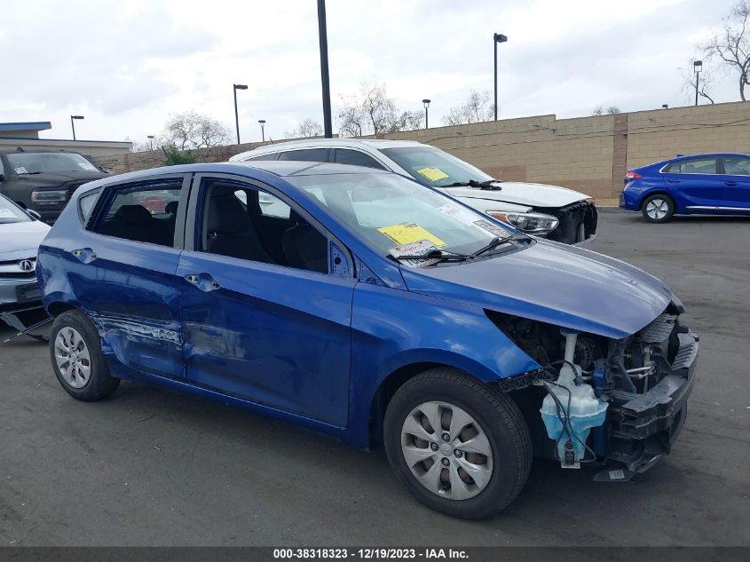 2015 HYUNDAI ACCENT GS - KMHCT5AE5FU206939