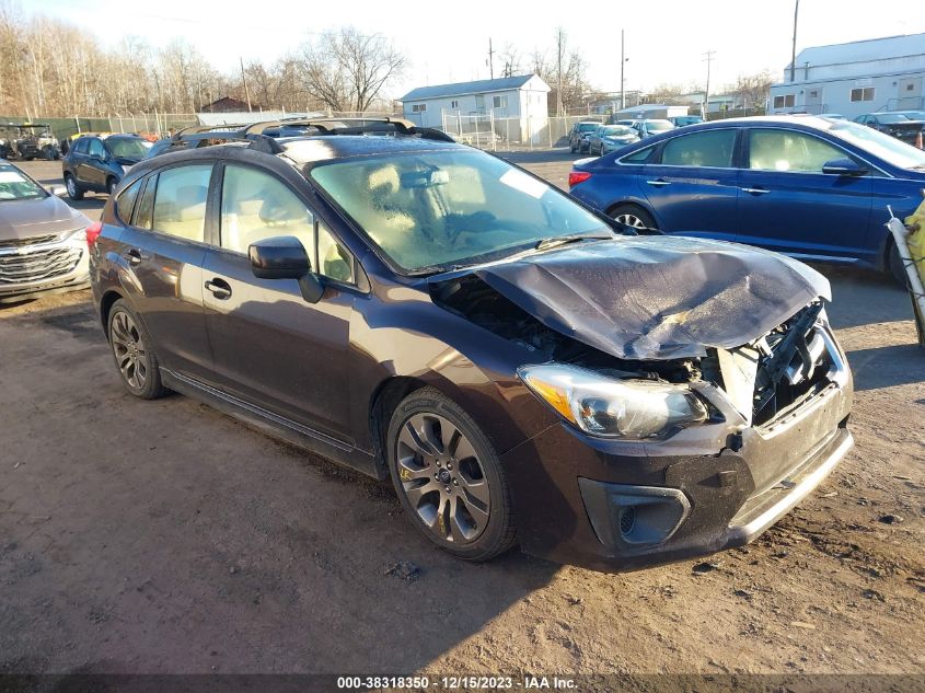 2013 SUBARU IMPREZA 2.0I SPORT PREMIUM - JF1GPAL60D2216205