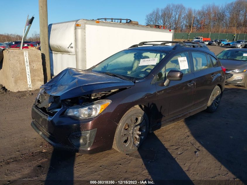 2013 SUBARU IMPREZA 2.0I SPORT PREMIUM - JF1GPAL60D2216205