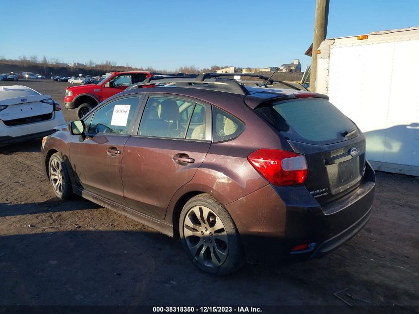 2013 SUBARU IMPREZA 2.0I SPORT PREMIUM - JF1GPAL60D2216205