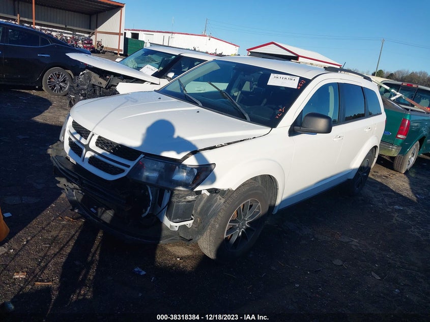 VIN 3C4PDCAB2JT216506 2018 DODGE JOURNEY SE
