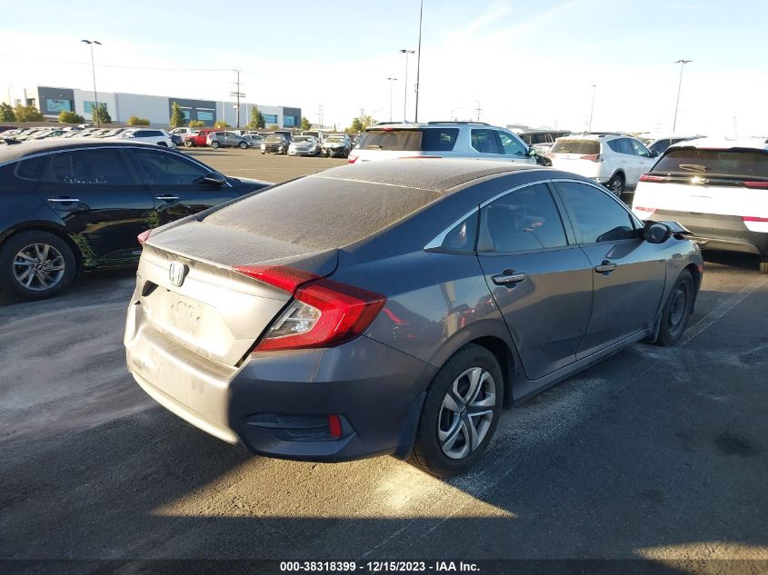 2018 HONDA CIVIC LX - 2HGFC2F54JH560487
